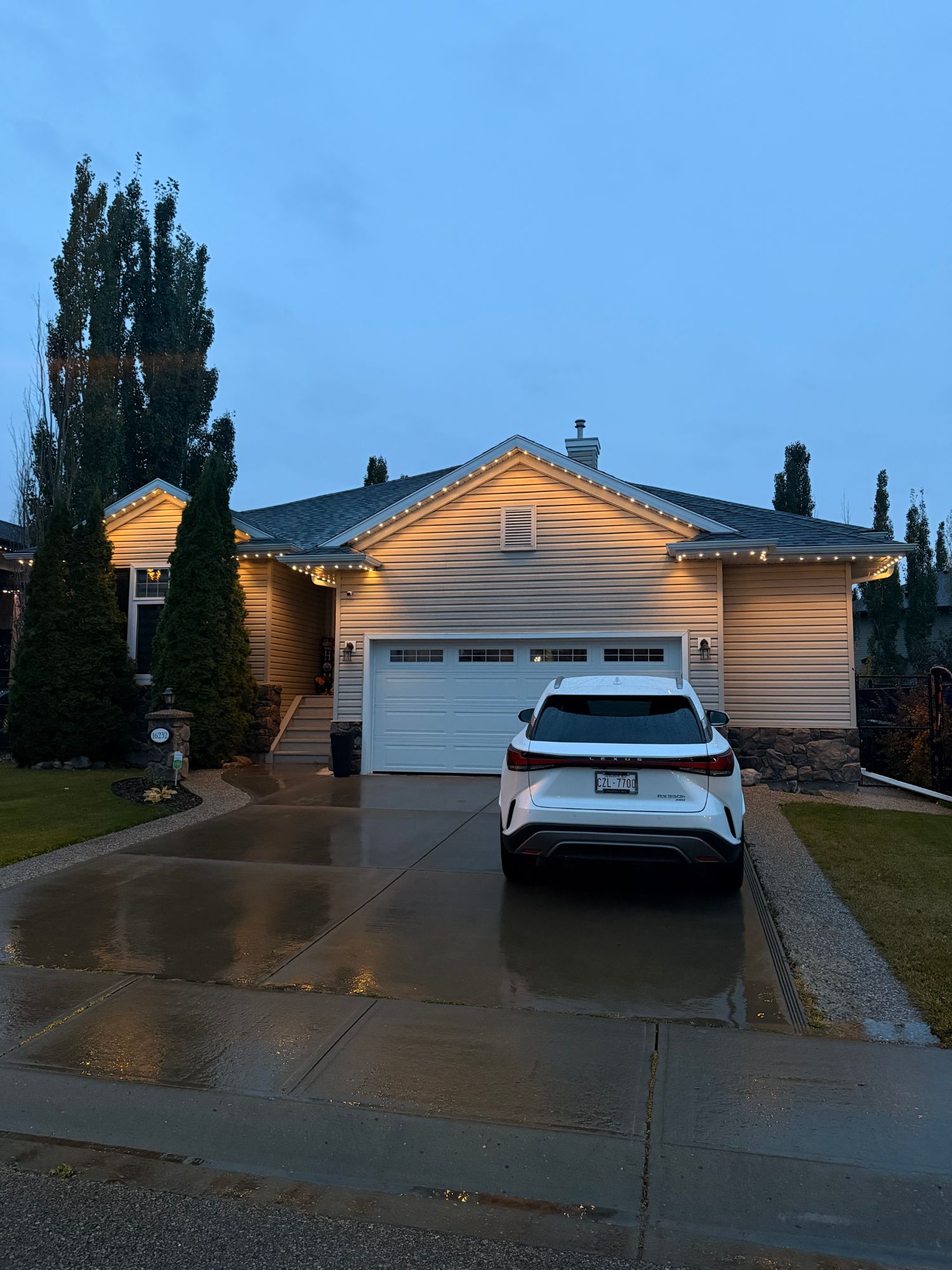 Aurum Lights permanent lighting install